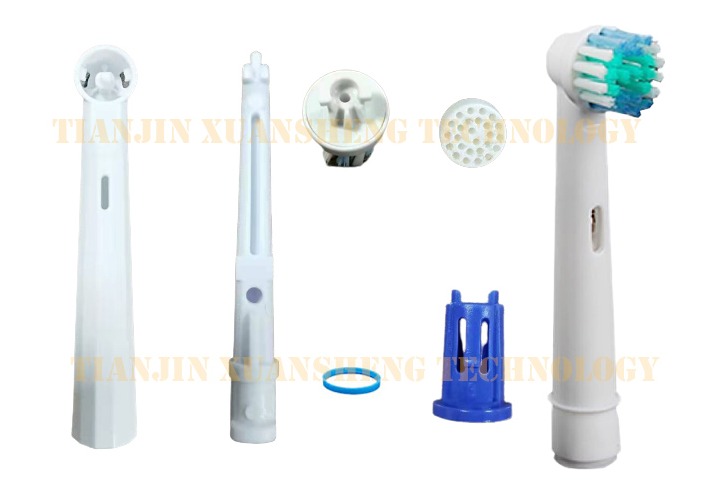 replaceable rotary electric toothbrush head mold high precision injection molding