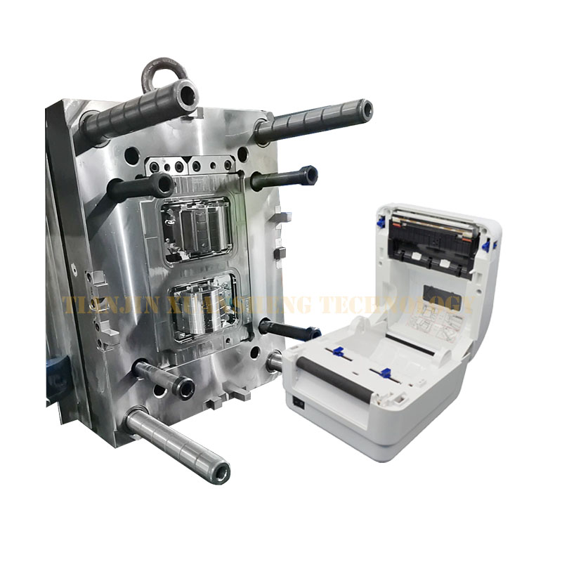 label printer inside shell precision mold plastic injection molding